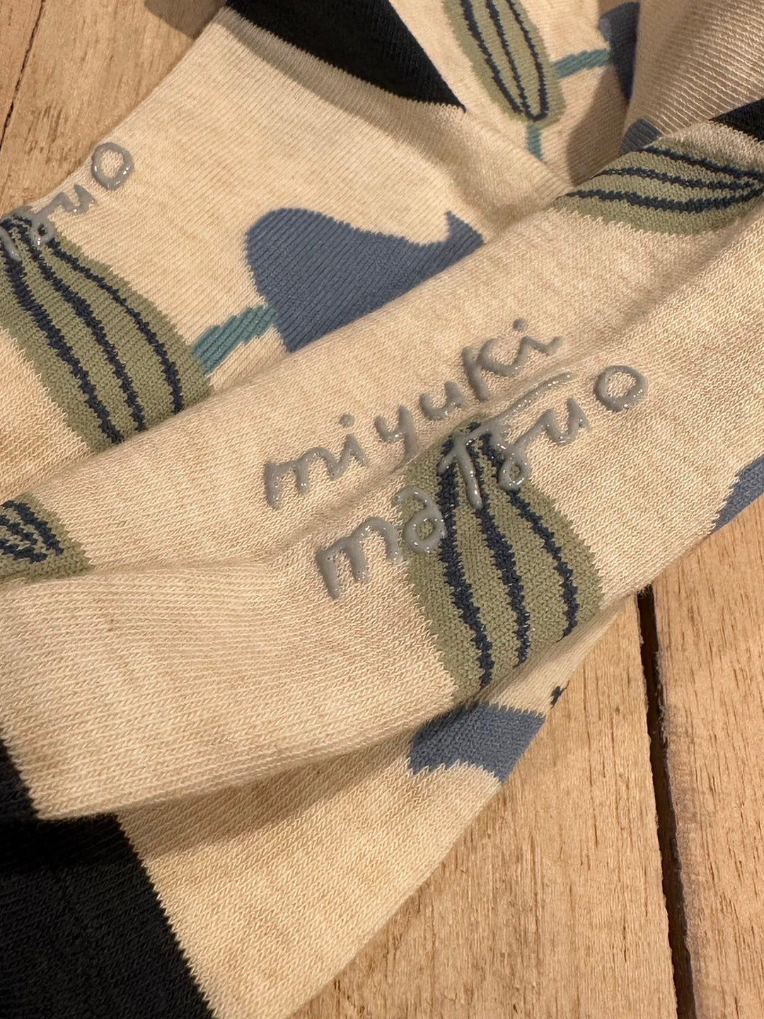 Matsuo Miyuki Socks Plants Suzuran